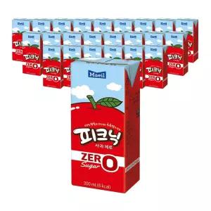 매일유업 피크닉 제로 사과 200ml 24입