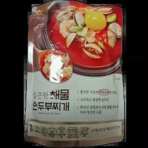 아워홈 얼큰한 해물 순두부찌개 400g 3개