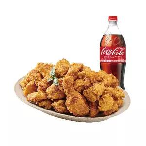 (노랑통닭) (순살/뼈)후라이드치킨+콜라1.25L
