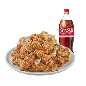 (노랑통닭) (콤보)바삭누룽지치킨+콜라1.25L