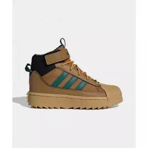 ADIDAS KIDS 슈퍼스타 윈터 트렉 부츠 키즈 - 브라운 / JQ0343136293