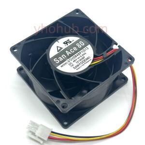 Sanyo Denki 9GV0848P1G13 DC 48V 0.84A 80x80x38mm 4선 서버 냉각 팬