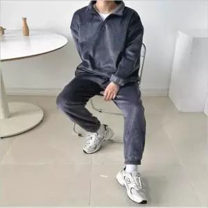 남자 코듀로이 4컬러 골덴바지 밴딩 조거팬츠 겨울 기모 남녀공용 밴딩바지 조거바지