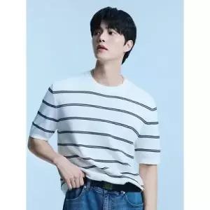 폴햄 남성 크루넥 하프밀란 반팔 스웨터 PHG2ER1030 LE1221416728