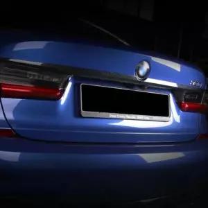 BMW 3시리즈 G20 트렁크 가니쉬 리드 카본 몰딩