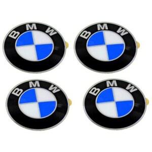 BMW 휠 센터 캡 엠블럼 (4) OEM 64.5mm E46 E60 E90 E92; 36136767550