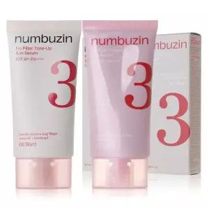 (NEW) numbuzin 넘버즈인 3번 도자기결 톤업베이지 선크림 50ml (SPF50+ PA++++)