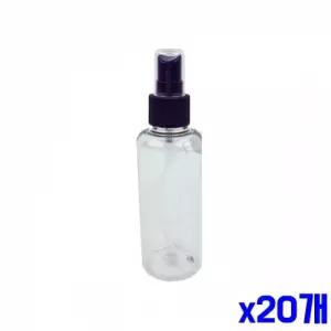 x20개 공병 소분 액체휴 스프레이 화장품 용기100ml