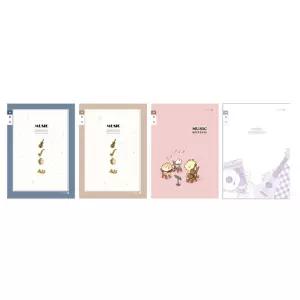 초등학생 3-6학년 음악칸 22 노트 X10개 여아 남아