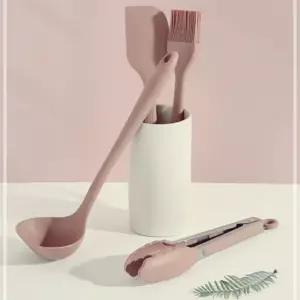 풍년 실리콘 뒤집개 스페츌러 스패출러 핑크 29cm