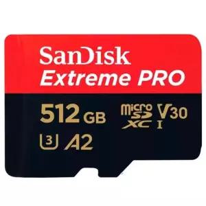 어댑터 PRO (SD변환 포함) (512GB) 메모리카드 microSDXC Extreme sd카드 SanDisk UHS-I