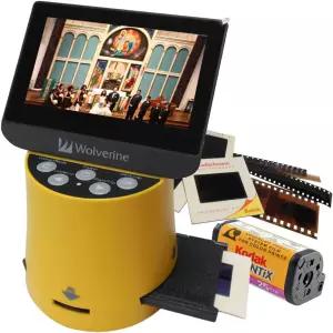 울버린 타이탄 8-in-1 고해상도 35mm 127 126 110 및 4.3 화면과 HDMI 출력을 갖춘 APS 필름-디지털 컨버터