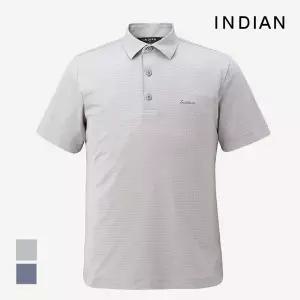 인디안 INDIAN 와플조직 엠보 솔리드 티셔츠_MITAS4M2411 1135353