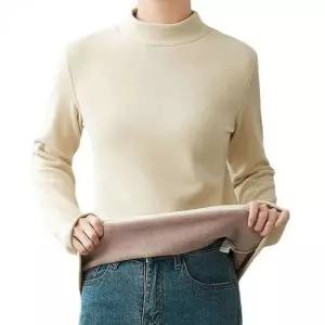 친절한탄씨 반폴라티 여자 긴팔 무지 목폴라 티셔츠 반목티 레이어드티셔츠 목폴라 폴라티