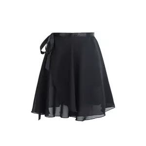 발레 스커트 쉬폰 랩치마 무용복 힙커버