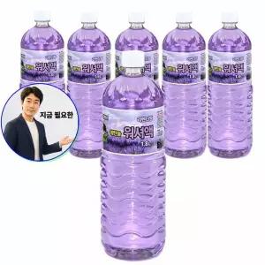 지금 필요한 깨비 워셔액 1.8L 에탄올 발수코팅워셔액 6개입