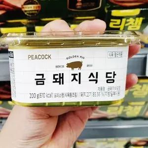 피코크 금돼지식당 햄 200g