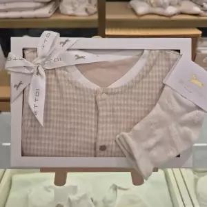 [에뜨와](대구신세계)26년 F/W신상품 (출산,신생아,백일,돌선물세트) 프리수면조끼 양말세트