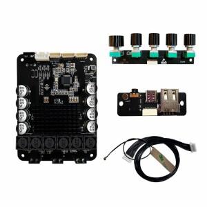 블루투스 5.0 앰프 보드 HiFi DSP 2.1 모듈 30W x 2 60W 50W 100W