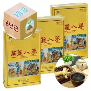 Kgs 6년근 고려 인삼 건재 백삼 900g