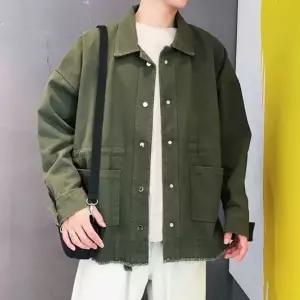 [모로엠] 남성 집업 야상 여름 자켓 ON-JUA-QW582C1C