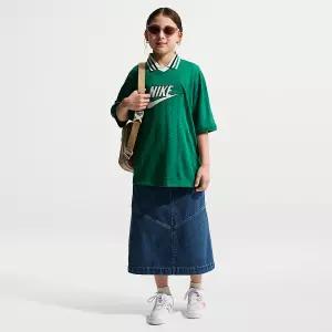 Nike 나이키 스포츠웨어 주니어 데님 미디 스커트 IM8718-461 -