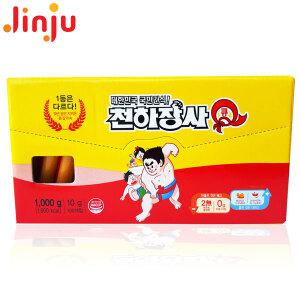 진주햄 천하장사Q 1000g(10gx100개입) x 2통 소시지