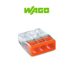 와고 전선커넥터 전선연결 전기자재 WAGO 2273 203 단선용 (100개입)