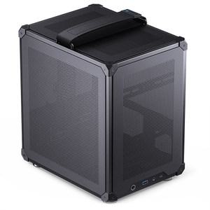 :존스보 JONSBO C6 HANDLE 미니타워 컴퓨터 PC 케이스 (블랙)