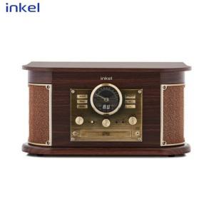 인켈 레트로 멀티 턴테이블 오디오 블루투스 CD USB AUX FM라디오 inkel 사운드 그대로B-L9
