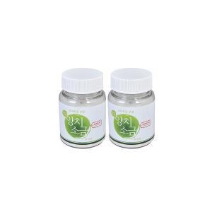 우이당의 솔잎 양치소금 70g x 2개입 양치 전용 소금