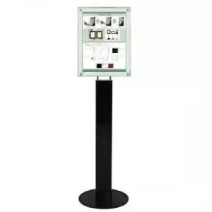 포스터 자석액자 스탠드 LG48B-AP A4 백색펄판넬/액자스탠드/A4스탠드/안내스탠드/포스터게시판