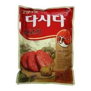백설쇠고기다시다 2kg 맛나 다시 조미료