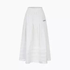 [AK분당점] [에고이스트] [BLUE LABEL] 핀턱 레이스 밴딩 티어드스커트 ES2OSK02