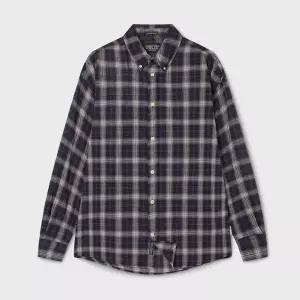 후아유 Summer Crinkle Check 셔츠 남방s WHYCG2371U 494094