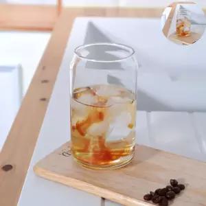 유리컵 물컵 캔 글라스잔 커피잔 에이드잔 473ml 컵