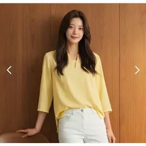[PAT]여성 프린트 라운드넥 블라우스 1L42505_HDD