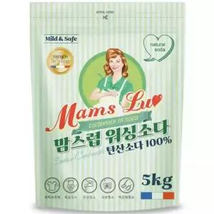 맘스럽 워싱소다 5kg 가루세제 찌든때제거 전문세탁소용