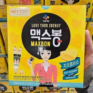 CJ 맥스봉 치즈플러스 40g x 27개 치즈맥스봉 대용량 소세지 아이 사무실 간식 코스트코