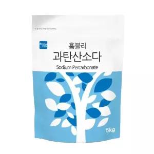 홈블리 대용량 과탄산소다 5kg 다목적 세정제 산소계 표백제 리필형