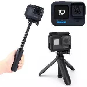 GOPRO10 호환 액션캠 미니 모노포드 거치대 동영상