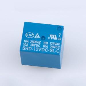 릴레이 SRD-05VDC-SL-A DC-SL-A 3V 5V 6V 12V 10A 250VAC 5PIN T73 로트당 3개