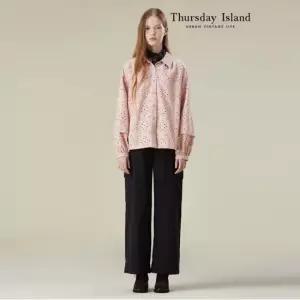 써스데이아일랜드 [Thursday Island] 밴딩 카고 팬츠 T236MPT136W)