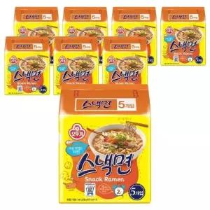 오뚜기 스낵면 봉지 108g 40입
