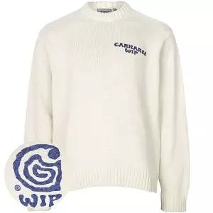 칼하트 CARHARTT 25FW 내추럴 헬릭스 스웨터 I036731 05XX
