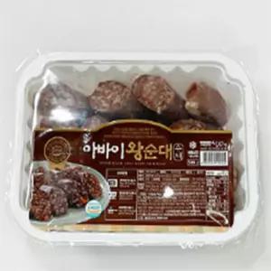 유쎌몰 속초 중앙시장 아바이순대 슬라이스 500G 냉동식품 냉동순대