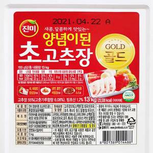 진미식품 진미 양념이 된 초고추장 13Kg