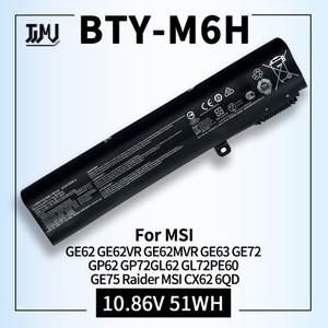 BTY-M6H 노트북 배터리 MSI GE62VR GE63 GE63VR GE72VR GE73 GE73VR GE75 PE60 GL62 GL7G P62MVR GP72 GL62