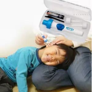 비리본 저자극 귀지 흡입기 귀청소기 아기 귀청소도구