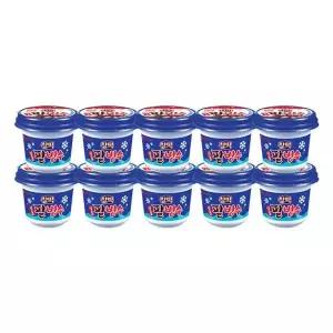 찰떡 일품 팥빙수 아이스크림 240ml X10개